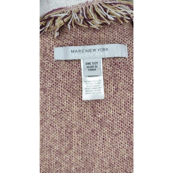 Andrew Marc Sleeveless Waterfall Open Cardigan BlanketVest Floral One Size - Picture 8 of 8